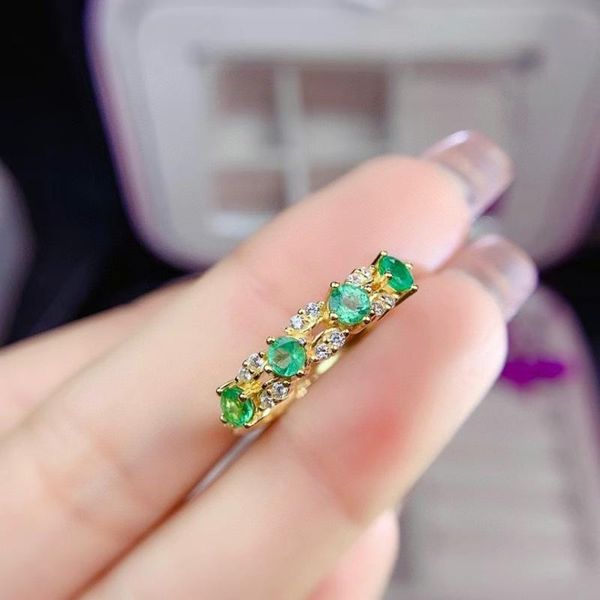 cluster rings fashion cute row flower s925 silver natural green emerald gem ring gemstone woman girl weddings gift jewelry, Golden;silver
cluster rings fashion cute row flower s925 silver natural green emerald gem ring gemstone woman girl weddings gift jewelry, Golden;silver