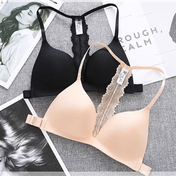 bras lace bralette seamless for women push up wireless lingerie bra female brassiere adjustable underwear simple style, Red;black
bras lace bralette seamless for women push up wireless lingerie bra female brassiere adjustable underwear simple style, Red;black