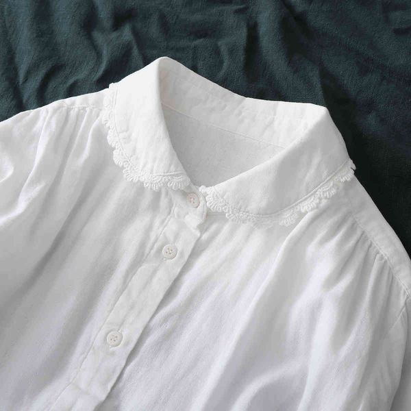 women's blouses & shirts lamtrip unique lace ee peter pan collar brief white cotton yarn shirt blouse 2021 spring v326
women's blouses & shirts lamtrip unique lace ee peter pan collar brief white cotton yarn shirt blouse 2021 spring v326