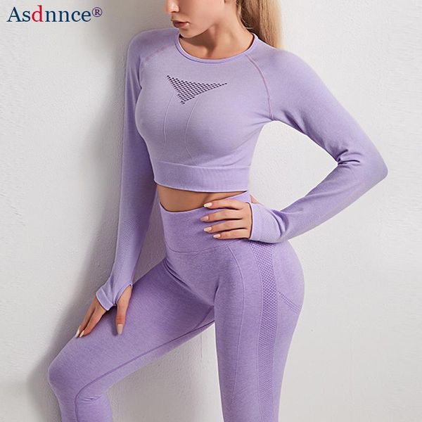 yoga outfit women's seamless sportswear set long-sleeved mesh sports tight high waist quick-drying training fitness running pants
yoga outfit women's seamless sportswear set long-sleeved mesh sports tight high waist quick-drying training fitness running pants