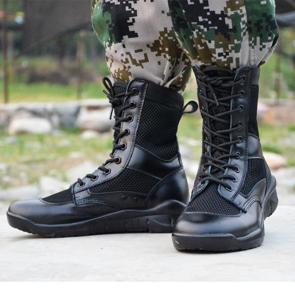 boots size 38-45 combat casual high platform shoes fashion breathable summer military men tactical army swat, Black
boots size 38-45 combat casual high platform shoes fashion breathable summer military men tactical army swat, Black