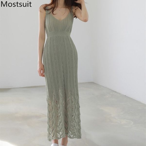 summer korean knitted vest dress women sleeveless v-neck long maxi dresses solid fashoin elegant ladies vestidos femme 210518, Black;gray
summer korean knitted vest dress women sleeveless v-neck long maxi dresses solid fashoin elegant ladies vestidos femme 210518, Black;gray