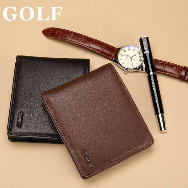 golf golf men's wallet short cowhide horizontal style youth korean version tide card bag, Black
golf golf men's wallet short cowhide horizontal style youth korean version tide card bag, Black