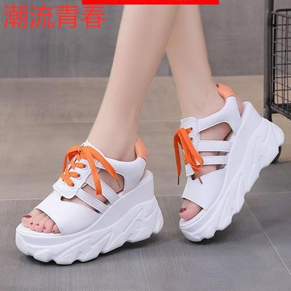 summer platform sandals women wedges thick bottom casual woman shoes 8cm high heels comfortable red sneakers, Black
summer platform sandals women wedges thick bottom casual woman shoes 8cm high heels comfortable red sneakers, Black