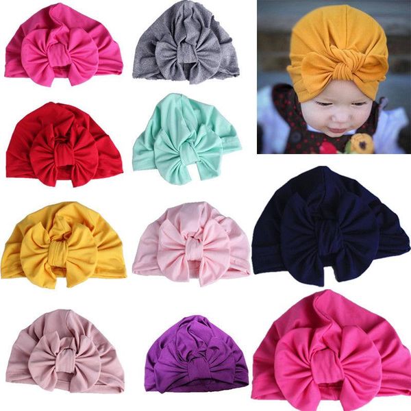 born baby cute hats turban head wrap with bow milk fiber children girls fashion winter spring ear caps &, Yellow
born baby cute hats turban head wrap with bow milk fiber children girls fashion winter spring ear caps &, Yellow