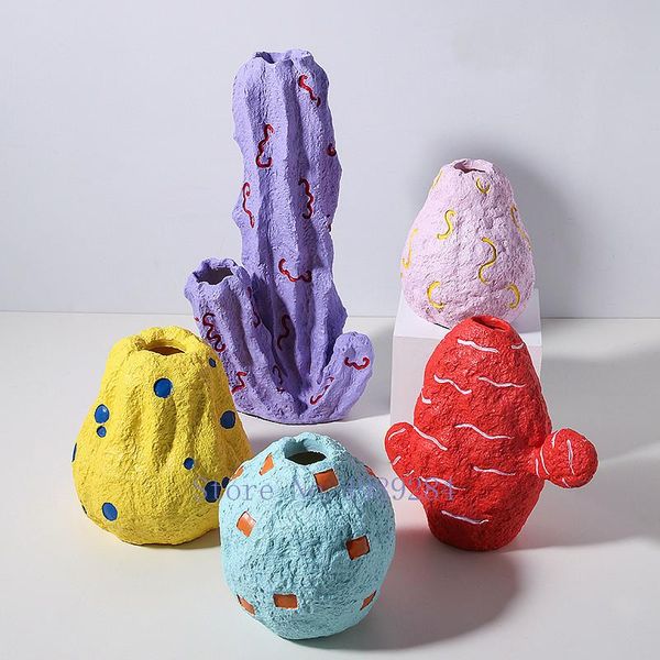 nordic creative ceramics design vase flower arrangement decorative ornaments home living room table dried flowers vases
nordic creative ceramics design vase flower arrangement decorative ornaments home living room table dried flowers vases