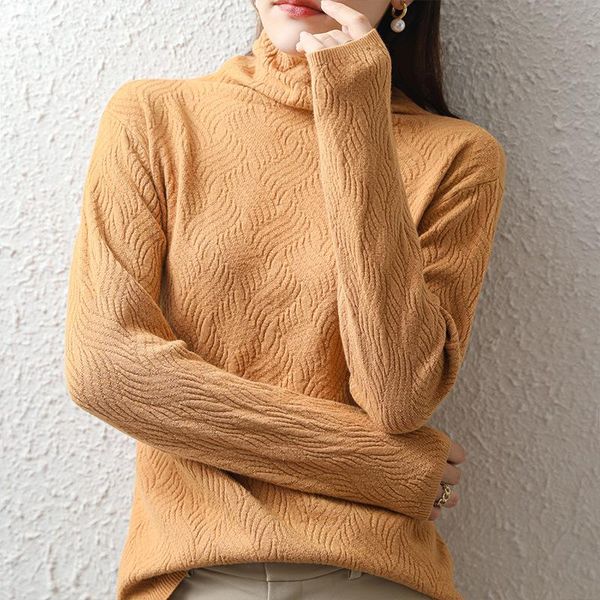 women's sweaters autumn winter knitwear sweater 2021 piles leader compilation korean body-shaving bottom., White;black
women's sweaters autumn winter knitwear sweater 2021 piles leader compilation korean body-shaving bottom., White;black