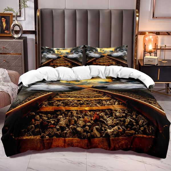 bedding sets kids teens duvet cover with double wolves and track pattern white reverse microfiber comforter
bedding sets kids teens duvet cover with double wolves and track pattern white reverse microfiber comforter