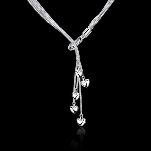 chains 925 sterling silver necklace for women fine jewelry 18 inch wild charm five heart fashion wedding party christmas gifts
chains 925 sterling silver necklace for women fine jewelry 18 inch wild charm five heart fashion wedding party christmas gifts