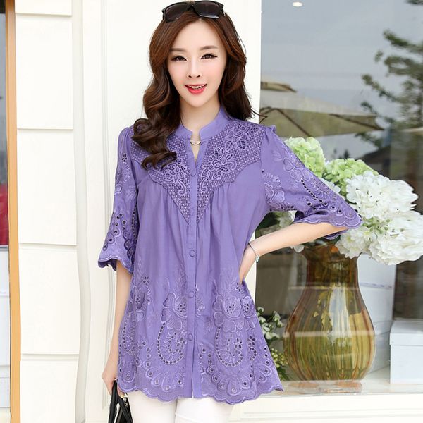 summer female folk style with low-v loose shirts 100% vintage cotton embroidered casual blouse femme superior quality m95, White
summer female folk style with low-v loose shirts 100% vintage cotton embroidered casual blouse femme superior quality m95, White