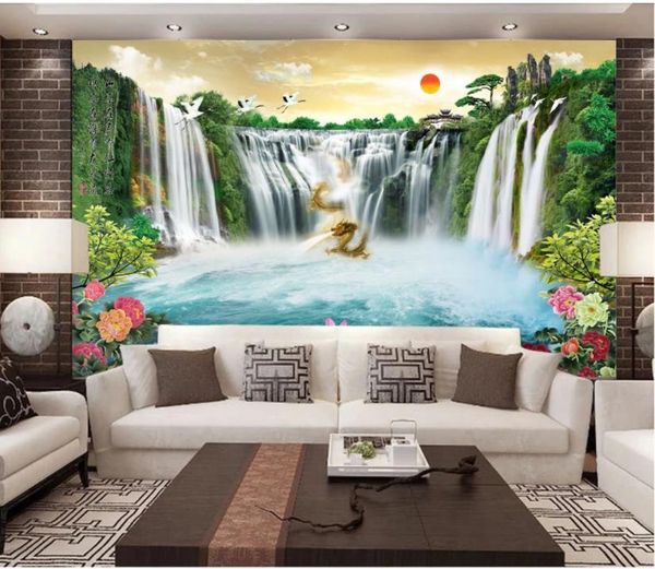 wallpapers custom po wallpaper 3d murals chinese landscape waterfall idyllic sofa background wall papers home decor
wallpapers custom po wallpaper 3d murals chinese landscape waterfall idyllic sofa background wall papers home decor