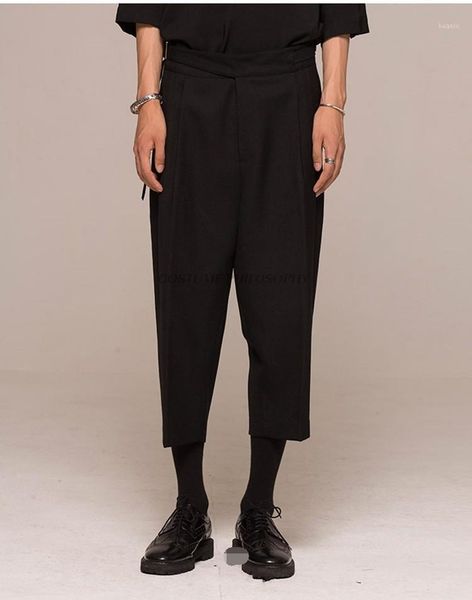 men's pants spring and autumn loose casual harem low - end pure color seven cent straight, Black
men's pants spring and autumn loose casual harem low - end pure color seven cent straight, Black