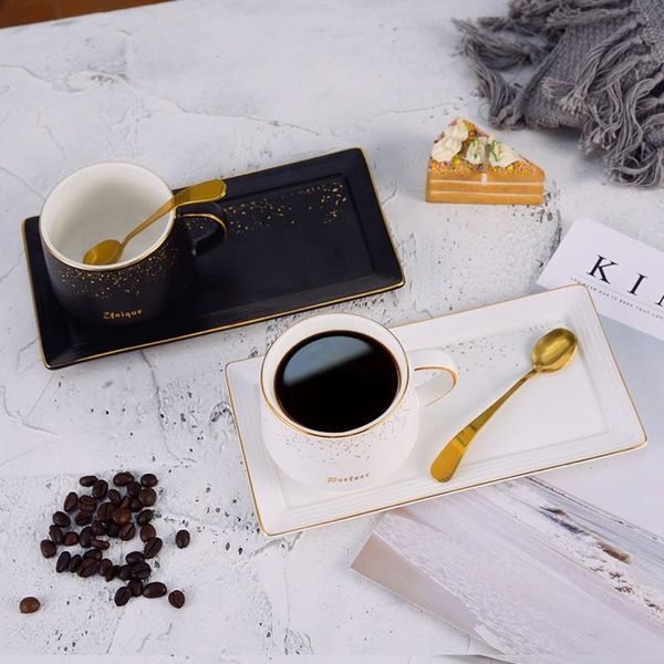 mugs 250ml european style creative ceramic coffee cup set porcelain cups with tray and spoon water tea mug breakfast milk
mugs 250ml european style creative ceramic coffee cup set porcelain cups with tray and spoon water tea mug breakfast milk