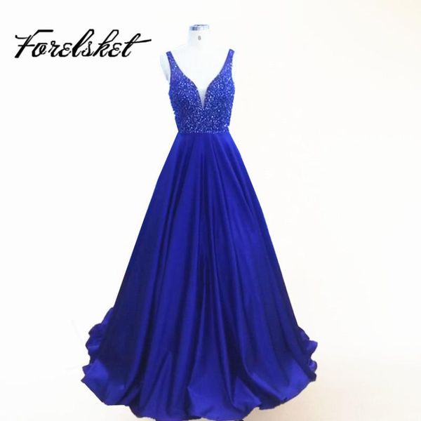 party dresses deep v -neck royal blue prom 2021 satin formal gown vestido fiesta noche abiti da cerimonia sera, White;black
party dresses deep v -neck royal blue prom 2021 satin formal gown vestido fiesta noche abiti da cerimonia sera, White;black