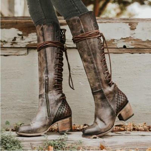 boots style women's autumn and winter 2021 square high heels cross strap tube large 40-43 for female, Black
boots style women's autumn and winter 2021 square high heels cross strap tube large 40-43 for female, Black