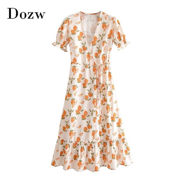 women chic lemon print dress summer ruffle v neck boho beach midi dress ladies short sleeve a line casual wrap dresses 210414, Black;gray
women chic lemon print dress summer ruffle v neck boho beach midi dress ladies short sleeve a line casual wrap dresses 210414, Black;gray