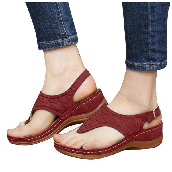 sandals flip flops women 2021 wedge shoes woman summer platform clip toe casual ladies buckle sandalias mujer, Black
sandals flip flops women 2021 wedge shoes woman summer platform clip toe casual ladies buckle sandalias mujer, Black