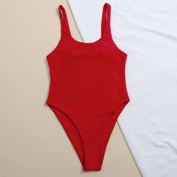 woman swimsuit red high waist thong brazilian swimwear female solid monokini beach bodysuit two-piece suits
woman swimsuit red high waist thong brazilian swimwear female solid monokini beach bodysuit two-piece suits