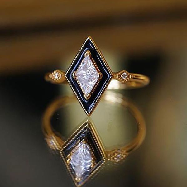 cluster rings original design geometric rhombus drop oil opening adjustable ring retro light luxury charm lady brand silver jewelry, Golden;silver
cluster rings original design geometric rhombus drop oil opening adjustable ring retro light luxury charm lady brand silver jewelry, Golden;silver