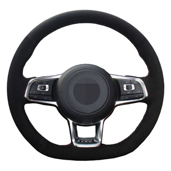 volkswagen golf 7 gti golf r mk7 volkswagen polo gti scirocco 2015 2016 hand sewn black leather suede car steering wheel cover
volkswagen golf 7 gti golf r mk7 volkswagen polo gti scirocco 2015 2016 hand sewn black leather suede car steering wheel cover
