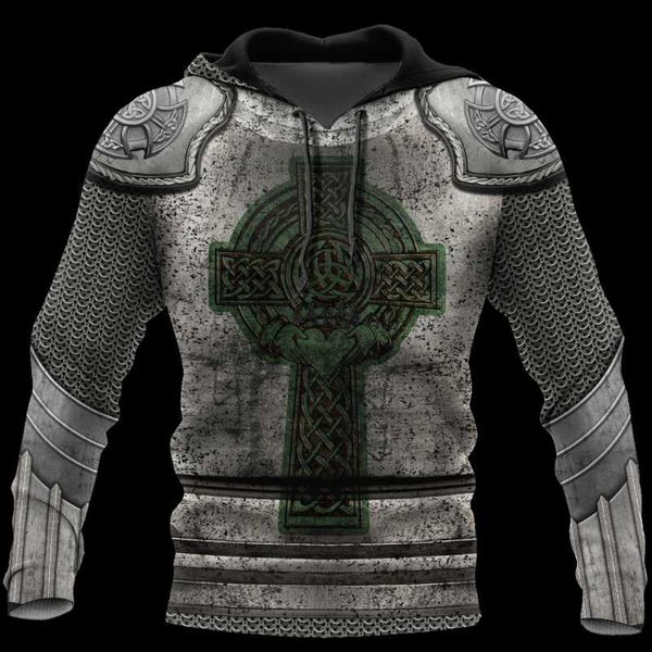 men's hoodies & sweatshirts irish armor warrior knight chainmail hoodie 3d all over printed for men/women sweatshirt spring/autumn casu, Black
men's hoodies & sweatshirts irish armor warrior knight chainmail hoodie 3d all over printed for men/women sweatshirt spring/autumn casu, Black