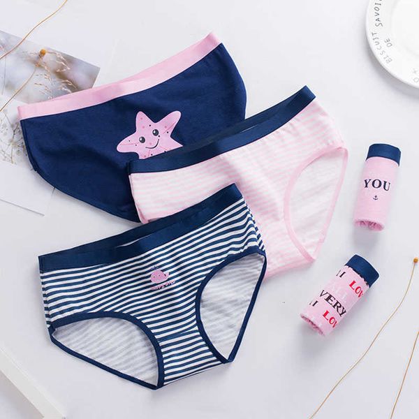 women's panties printed girls mid-waist ladies cartoon briefs cotton underpants comfort breathable cute young women underwear, Black;white
women's panties printed girls mid-waist ladies cartoon briefs cotton underpants comfort breathable cute young women underwear, Black;white