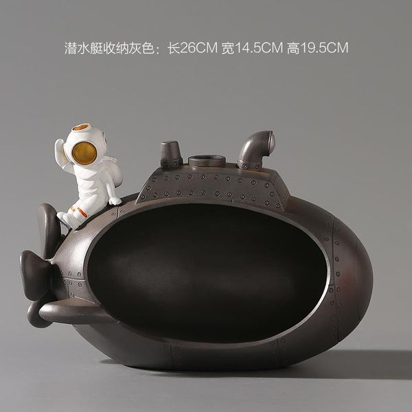 decorative objects & figurines home creative astronaut submarine furnishings receive dried fruit plates
decorative objects & figurines home creative astronaut submarine furnishings receive dried fruit plates