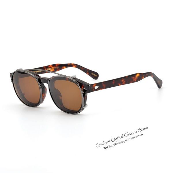 sunglasses johnny depp lemtosh cliptosh men myopia prescription optical sun glasses polarized oval acetate retro clips, White;black
sunglasses johnny depp lemtosh cliptosh men myopia prescription optical sun glasses polarized oval acetate retro clips, White;black