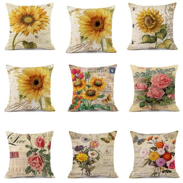 pillow case 2pcs/set nordic style classical sunflower pattern floral throw cushion cover square pillowcase for car home decor
pillow case 2pcs/set nordic style classical sunflower pattern floral throw cushion cover square pillowcase for car home decor