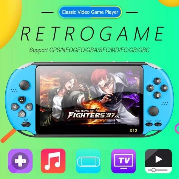 handheld game console 5.1 inch pocket arcade retro gamepad 8gb built-in 1000+ games video player machine controllers & joysticks
handheld game console 5.1 inch pocket arcade retro gamepad 8gb built-in 1000+ games video player machine controllers & joysticks