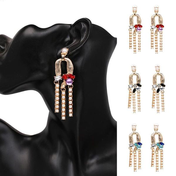 stud 2021 women fashion rhinestone faux pearl tassel dangle ear earrings jewelry decor accessory gift for, Golden;silver
stud 2021 women fashion rhinestone faux pearl tassel dangle ear earrings jewelry decor accessory gift for, Golden;silver