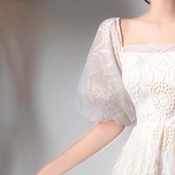 midi summer french vintage womens dress casual fairy puff sleeve lace party one pice korean, Black;gray
midi summer french vintage womens dress casual fairy puff sleeve lace party one pice korean, Black;gray