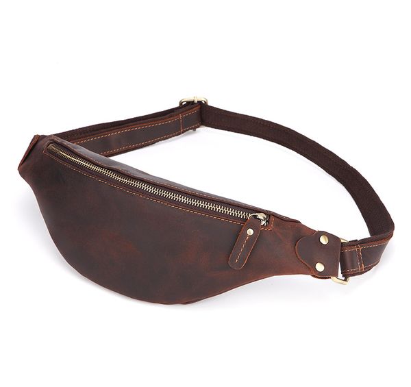 genuine leather waist bag fanny pack men vintage chest male brown messenger fanny
genuine leather waist bag fanny pack men vintage chest male brown messenger fanny