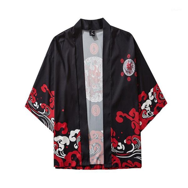 men's casual shirts japanese kimono men cardigan streetwear five point sleeves cloak jacke blouse mens and womens samurai camisetas 202, White;black
men's casual shirts japanese kimono men cardigan streetwear five point sleeves cloak jacke blouse mens and womens samurai camisetas 202, White;black