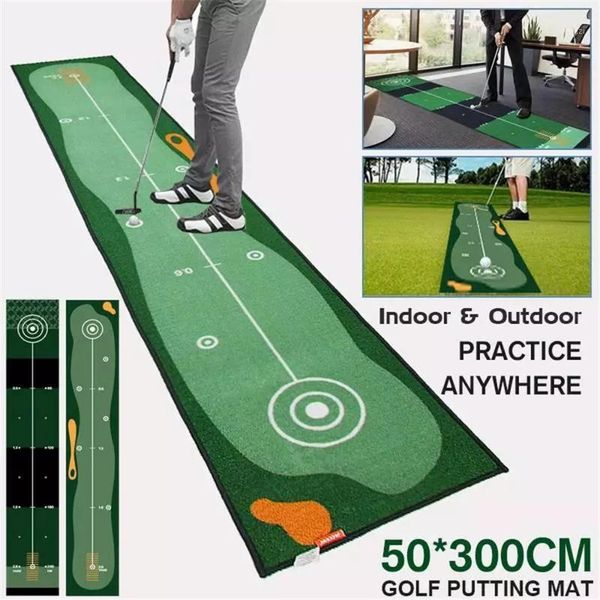 golf training aids indoor hitting mat 300*50cm putting trainer practice pad putter green fairway aiming line tee slot1
golf training aids indoor hitting mat 300*50cm putting trainer practice pad putter green fairway aiming line tee slot1