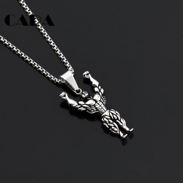 pendant necklaces mens gym bodybuilding necklace 316l stainles steel muscle men fitness jewelry cagf0453, Silver
pendant necklaces mens gym bodybuilding necklace 316l stainles steel muscle men fitness jewelry cagf0453, Silver