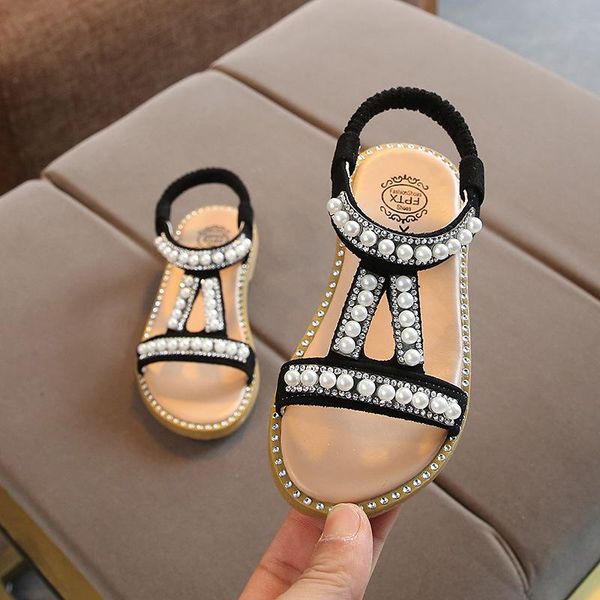 sandals size 21-30 summer baby girls toddler infant kids slip on pearl crystal single princess roman shoes for children, Black;red
sandals size 21-30 summer baby girls toddler infant kids slip on pearl crystal single princess roman shoes for children, Black;red