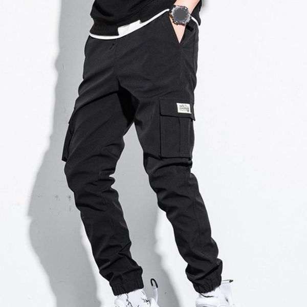 men's pants men solid color plush loose all match students casual long male trousers autumn, Black
men's pants men solid color plush loose all match students casual long male trousers autumn, Black