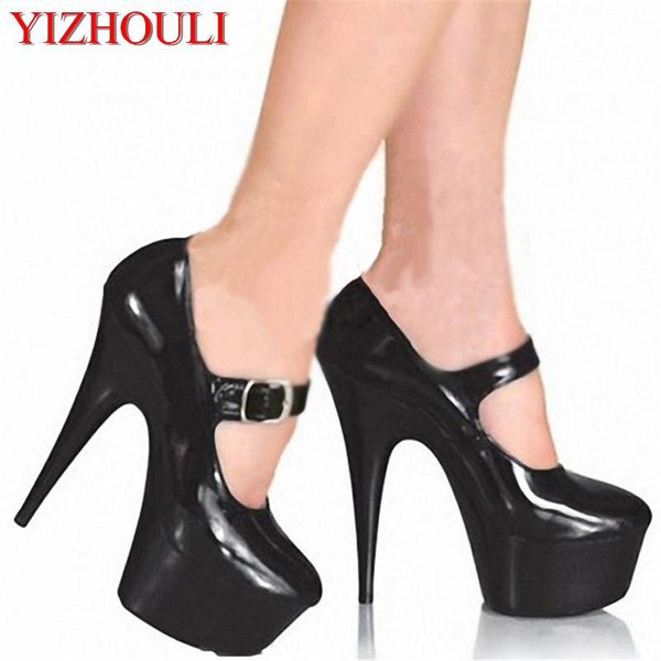 15cm high-heeled shoes/shoes workplace single po show crystal/dinner dress shoes, Black
15cm high-heeled shoes/shoes workplace single po show crystal/dinner dress shoes, Black