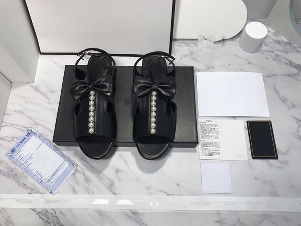 fragrant granny bowknot slipper pearl sandals muller shoes retro smallwind low heel fairy style french gentle 01, Black
fragrant granny bowknot slipper pearl sandals muller shoes retro smallwind low heel fairy style french gentle 01, Black