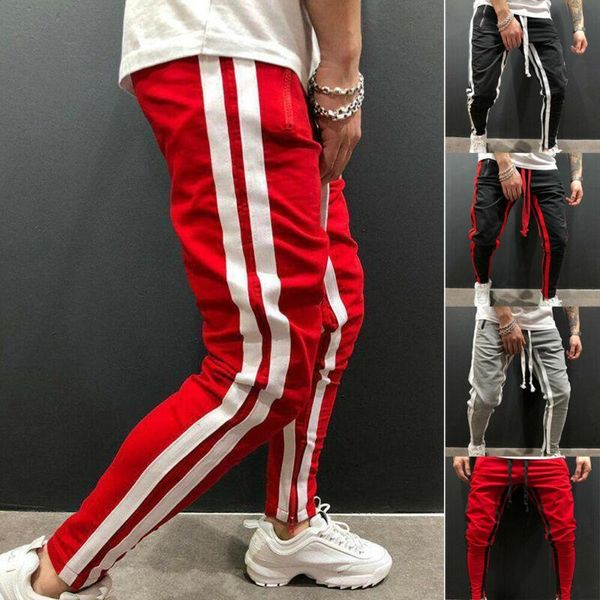 men's pants hirigin men long sweatpants fitness sports trousers street hip-hop track, Black
men's pants hirigin men long sweatpants fitness sports trousers street hip-hop track, Black