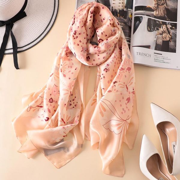 scarves women imitation silk scarf floral blooms print shawls office lady wraps female headscarf beach towel gift 90x180cm, Blue;gray
scarves women imitation silk scarf floral blooms print shawls office lady wraps female headscarf beach towel gift 90x180cm, Blue;gray