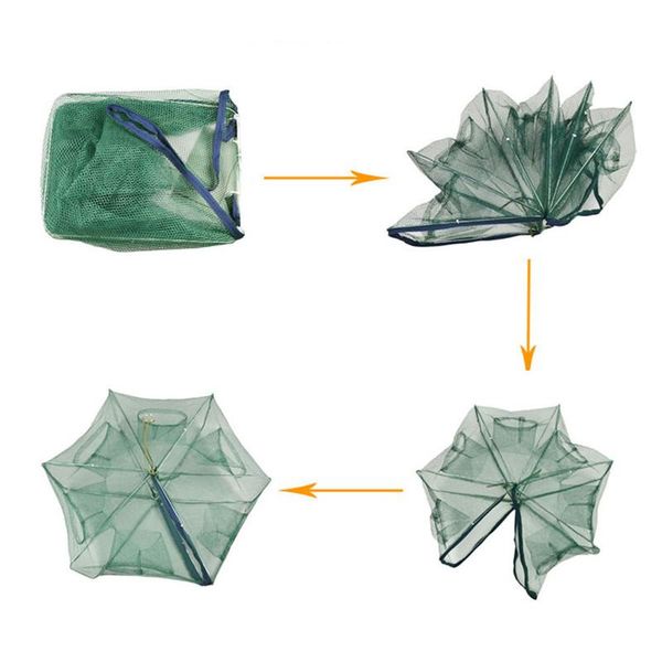 fishing accessories outdoor folded portable hexagon net crayfish fish automatic trap shrimp carp catcher cages mesh nets 6/8/12 holes
fishing accessories outdoor folded portable hexagon net crayfish fish automatic trap shrimp carp catcher cages mesh nets 6/8/12 holes