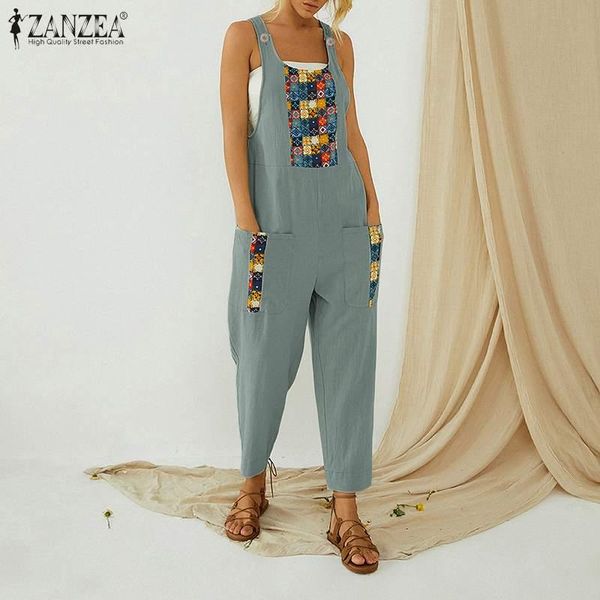 women's patchwork jumpsuits zanzea 2021 kaftan floral overalls casual suspender playsuits female summer rompers oversized pants &, Black;white
women's patchwork jumpsuits zanzea 2021 kaftan floral overalls casual suspender playsuits female summer rompers oversized pants &, Black;white