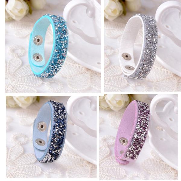 charm bracelets crystal &bangles for women multilayer rhinestone slake leather bracelet long braclet 2021 fashion jewelry, Golden;silver
charm bracelets crystal &bangles for women multilayer rhinestone slake leather bracelet long braclet 2021 fashion jewelry, Golden;silver