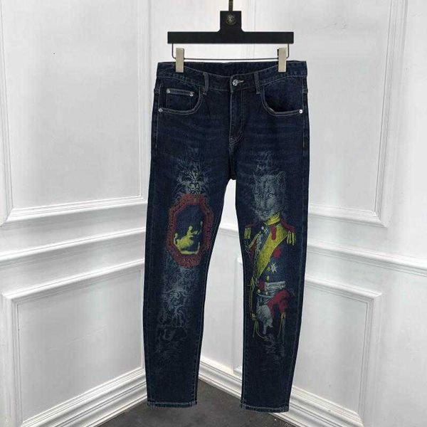 men's jeans mode male jeans z1293 luxury track famous european design party masculine clothing 8c4f, Blue
men's jeans mode male jeans z1293 luxury track famous european design party masculine clothing 8c4f, Blue