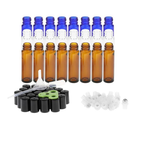 storage bottles & jars 24pcs 10ml essential oil roller for perfume refillable amber thin glass roll on bottle
storage bottles & jars 24pcs 10ml essential oil roller for perfume refillable amber thin glass roll on bottle