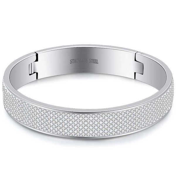 wholesale price clear color crystal custom jewelry stainless steel bangles wedding/engaement bangle q0719, Black
wholesale price clear color crystal custom jewelry stainless steel bangles wedding/engaement bangle q0719, Black