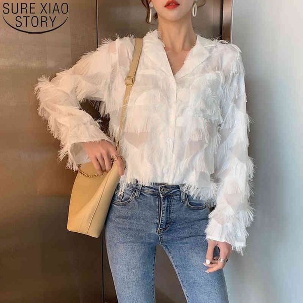 hong kong style feather shirt spring shirts vintage blouse women white long sleeve blouses button tassel chiffon 12692 210417
hong kong style feather shirt spring shirts vintage blouse women white long sleeve blouses button tassel chiffon 12692 210417