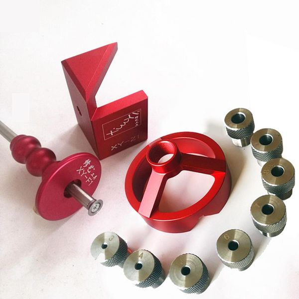 woodworking vertical pocket hole jig aluminum alloy puncher locator dowelling self centering drill guide kit scribe gauge professional hand
woodworking vertical pocket hole jig aluminum alloy puncher locator dowelling self centering drill guide kit scribe gauge professional hand